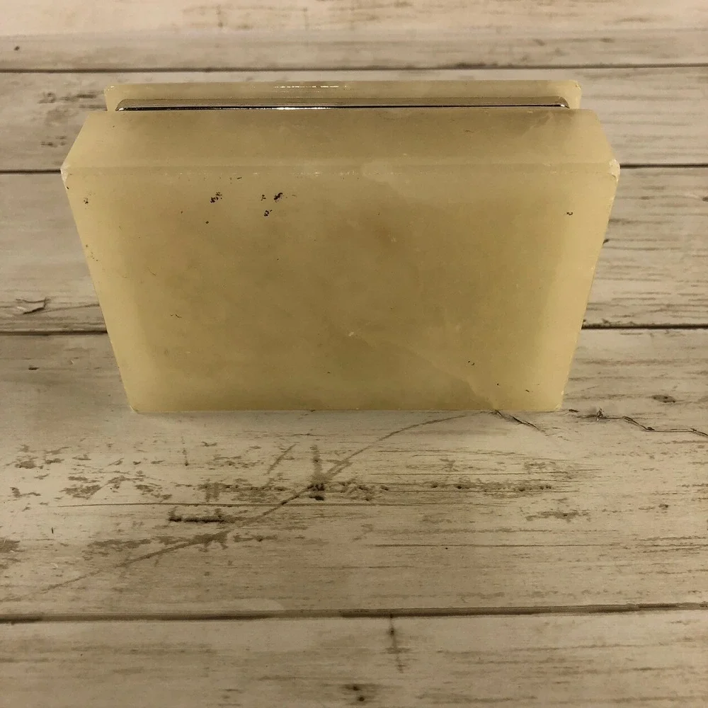 Vintage Alabaster Trinket Box Purple Floral Hinged Jewelry Box Stone Keepsake